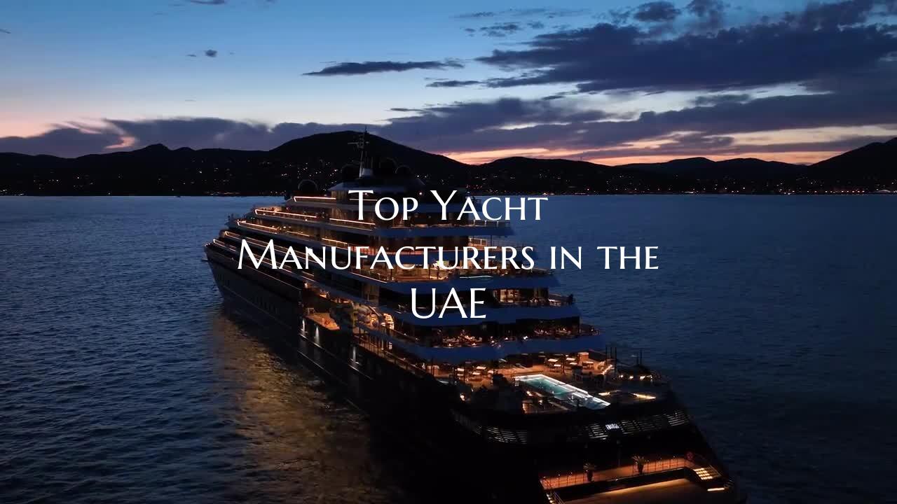 Top Yacht Manufacturers in t...